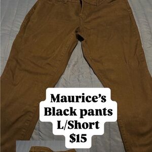 Maurices Black Skinny Jeans
